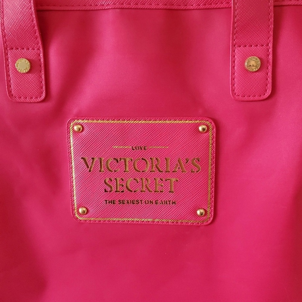 Victoria's Secret Fuchsia Tote Bag - Picture 2 of 5